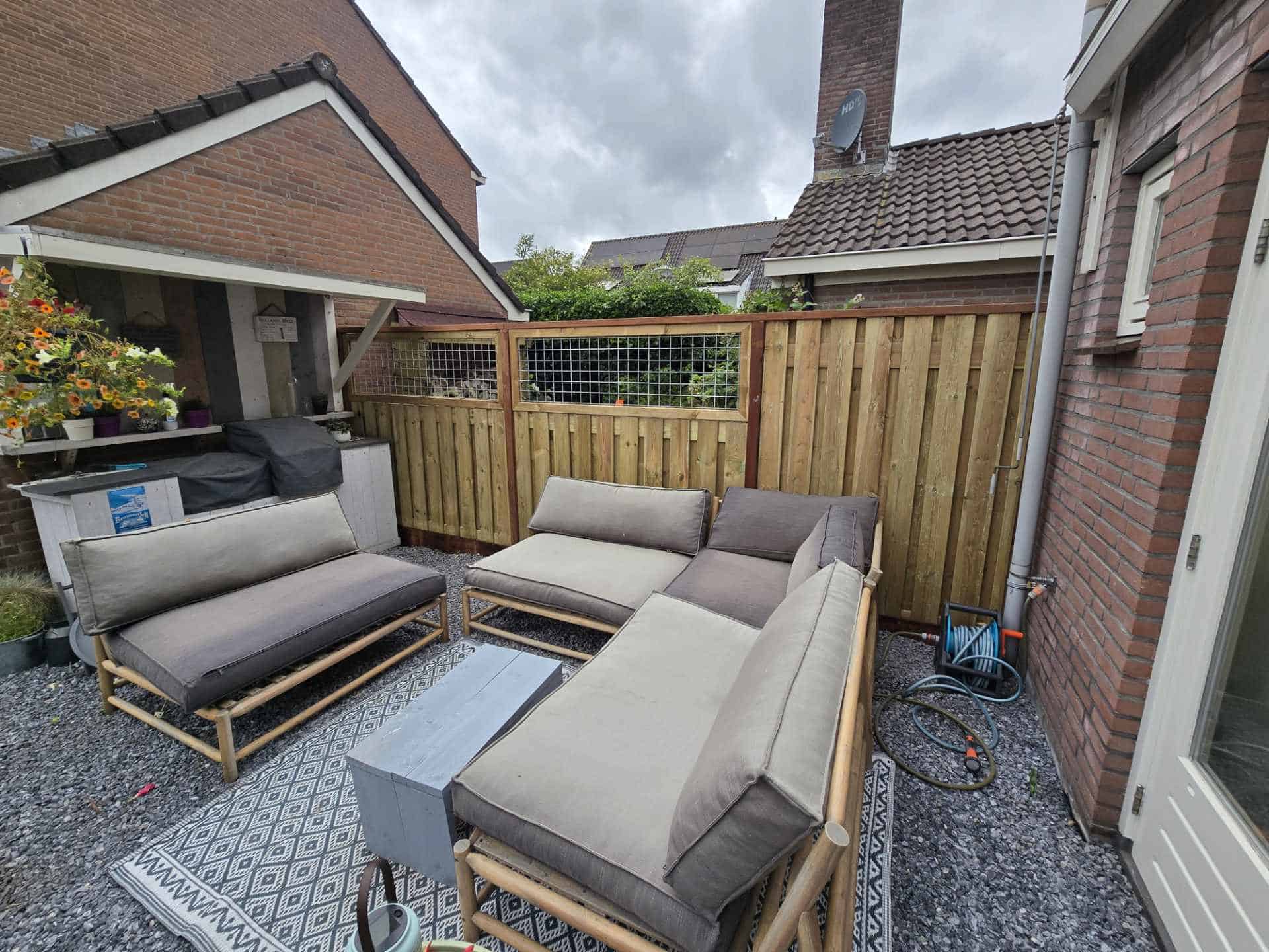 Schutting vervangen